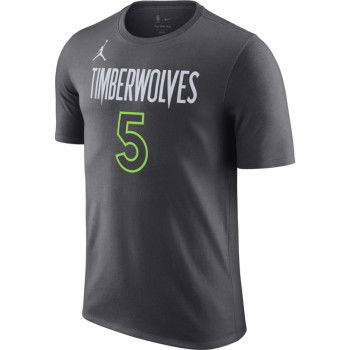 T-shirt Nike NBA Anthony Edwards Minnesota Timberwolves Statement Edition anthracite
