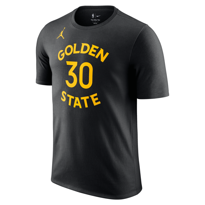 T-shirt Jordan NBA Stephen Curry Golden State Warriors Statement Edition black