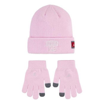 Jordan 23 Jersey Beanie/Children's gloves Pink Foam