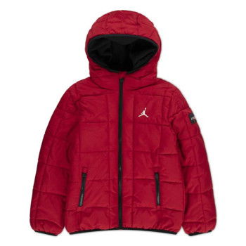 Jordan Essential Midweight Puffer Kids Gym Red Jacket