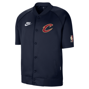 Veste à manches courtes Nike NBA Cleveland Cavaliers Game Jacket Hardwood Classic Edition college navy
