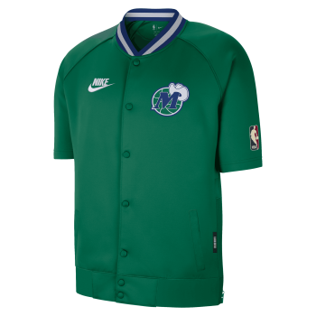 Veste à manches courtes Nike NBA Dallas Mavericks Game Jacket Hardwood Classic Edition clover