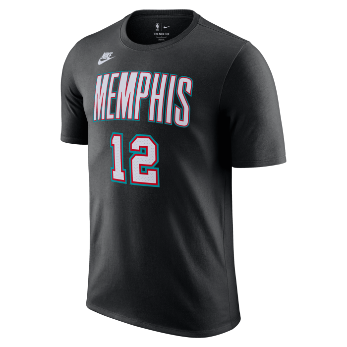 T-shirt NBA Ja Morant Memphis Grizzlies Hardwood Classic Edition Nike black