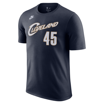 T-shirt NBA Donovan Mitchell Cleveland Cavaliers Hardwood Classic Edition Nike college navy