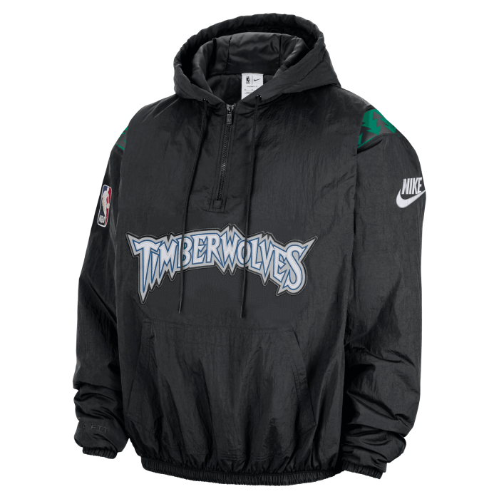 NBA Minnesota Timberwolves Nike Hardwood Classic Jacket black