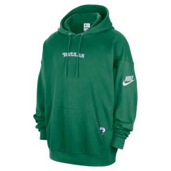 Sweat à capuche Nike NBA Dallas Mavericks Club PO PRM Hardwood Classic Edition clover