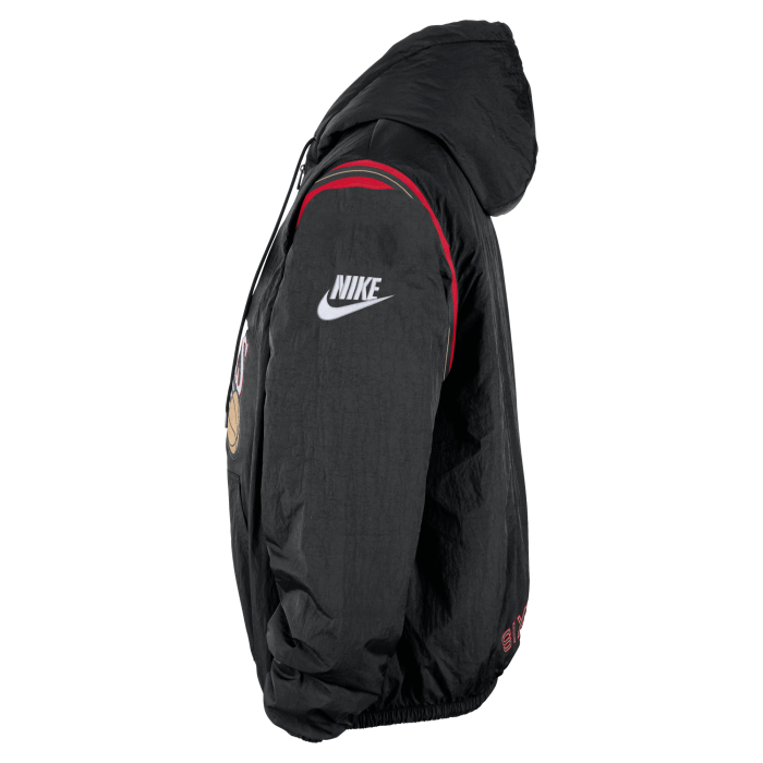 Sweat Nike NBA Philadelphia Sixers Woven Hardwood Classic Edition black