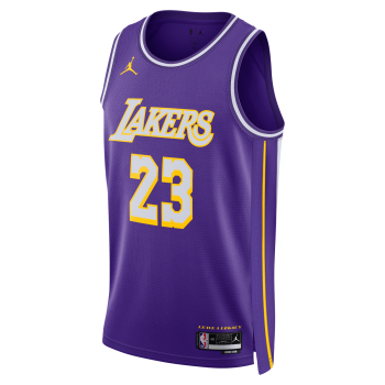 Maillot Jordan NBA LeBron James Los Angeles Lakers Statement Edition Swingman