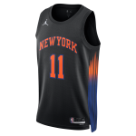 Color Noir du produit Maillot NBA Jalen Brunson New York Knicks Jordan...