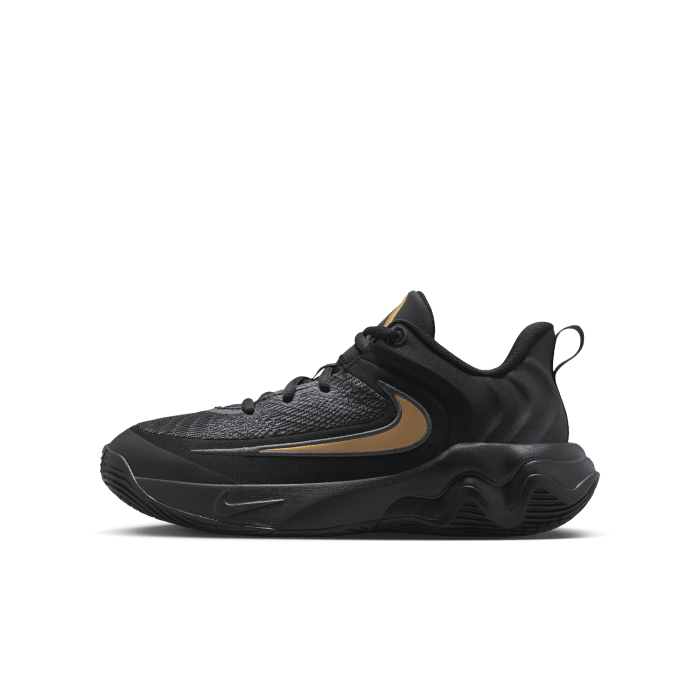Nike Giannis Immortality 4 black gold Enfants GS