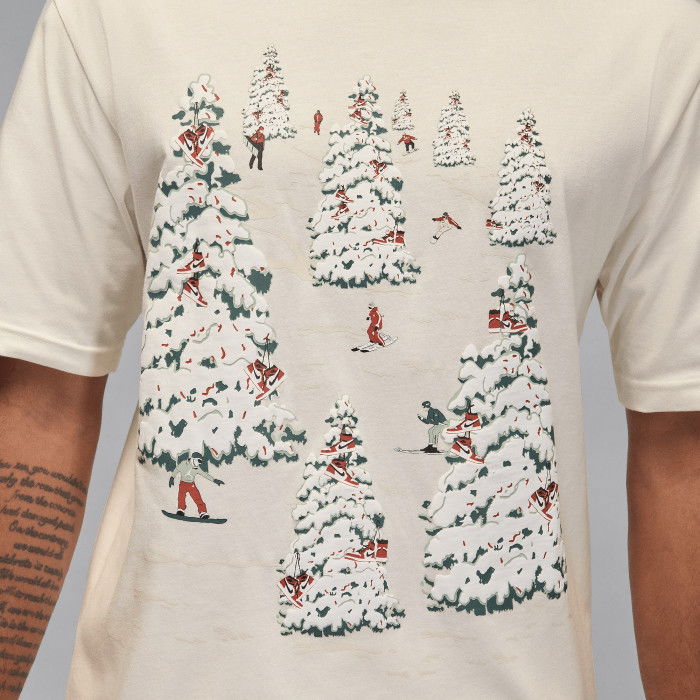 T-shirt Jordan GFX Broolklyn Holiday Skiing sail