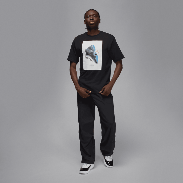 T-shirt Jordan Brooklyn AJ 11 Gamma Blue Ad