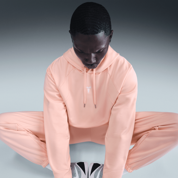 Sweat à capuche Nike Kobe Therma-Fit washed coral