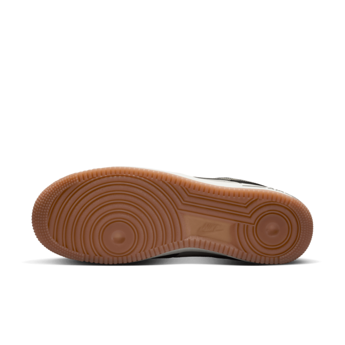 Nike Air Force 1 Low '07 LV8 Blck Patent Camo Swoosh