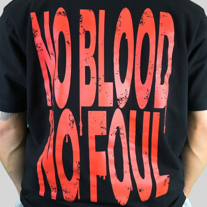 b4b Tričko "No Blood No Foul" (Žádná krev, žádný faul)