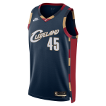 Color Bleu du produit Maillot NBA Donovan Mitchell Cleveland Cavaliers...