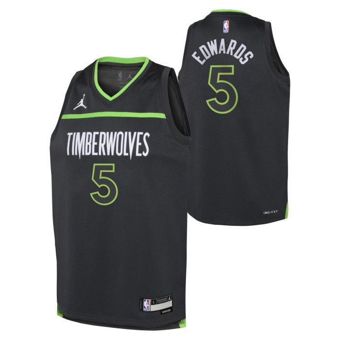 Anthony Edwards Minnesota Timberwolves Nike Statement Swingman Child NBA Jersey