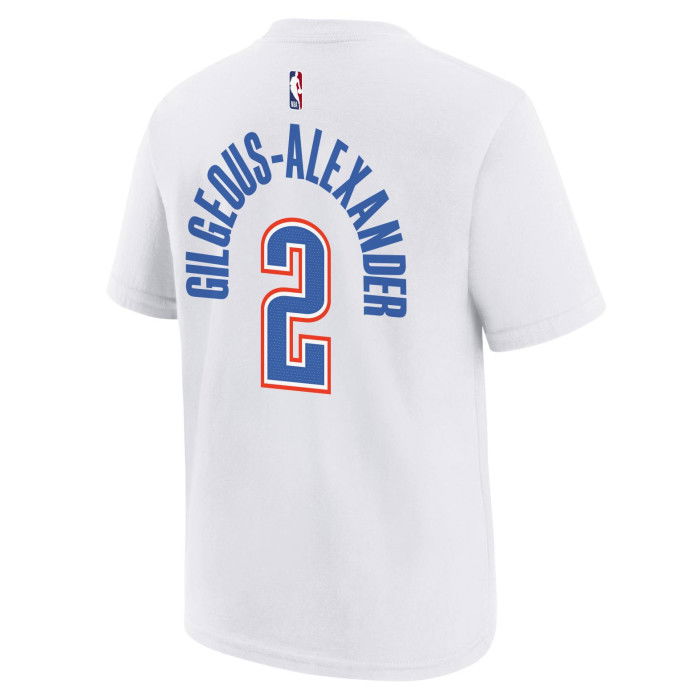 T-shirt NBA enfant Shai Gilgeous - Alexander Oklahoma City Thunder Nike N&N