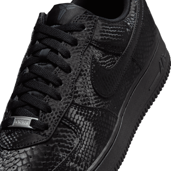 Nike Kobe Bryant x Air Force 1 Low Triple Black