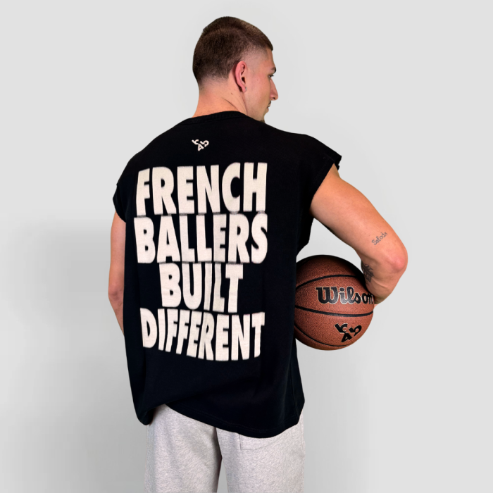 Débardeur b4b X Newlittlegiant "French Ballers Built Different"