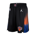 Color Noir du produit Short Nike NBA New York Knicks Statement Edition 25...