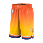 Color Orange du produit Short Nike NBA Charlotte Hornets City Edition 25...
