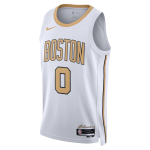 Color Blanc du produit Maillot NBA Jayson Tatum Boston Celtics Nike City...