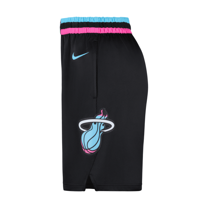 Nike NBA Miami Heat City Edition 25 Swingman šortky černé