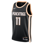 Cor preta do produto Nike NBA Trae Young Atlanta Hawks City...