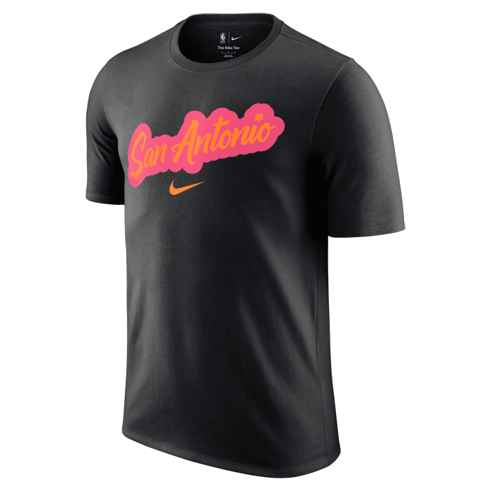 T-shirt NBA San Antonio Spurs Logo Nike City Edition