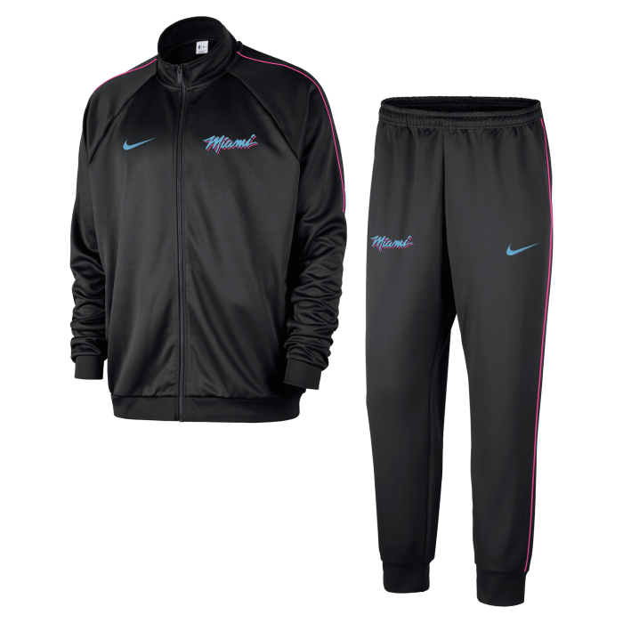 Nike NBA Miami Heat Club Tuta da ginnastica City Edition Set