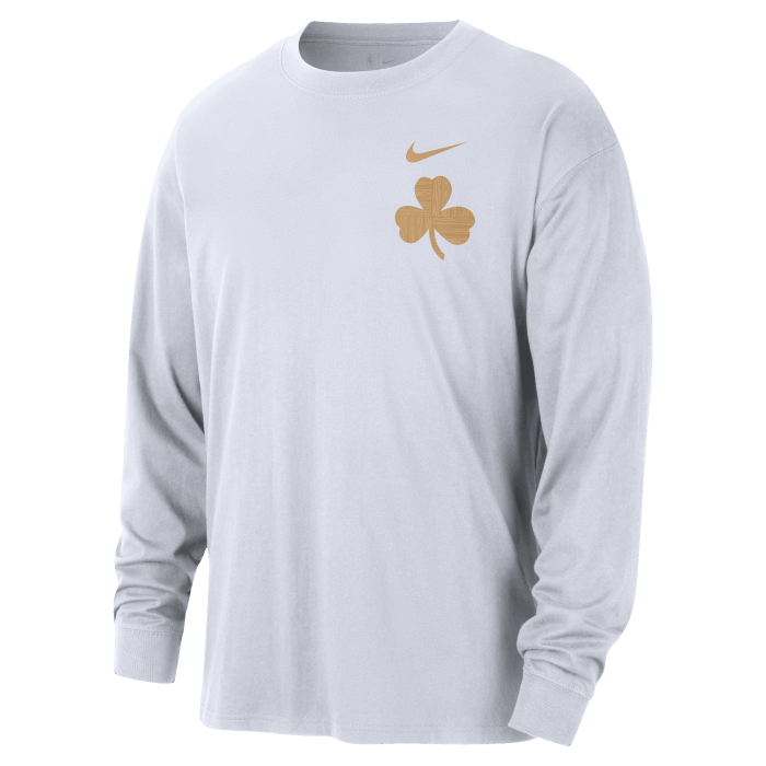 T-shirt à manches longues Nike NBA Boston Celtics Essentials Logo City Edition