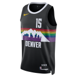 Color Noir du produit Maillot Nike NBA Nikola Jokic Denver Nuggets City...