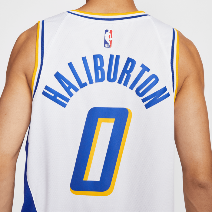 Maillot Nike NBA Tyrese Haliburton Indiana Pacers City Edition 25 Swingman