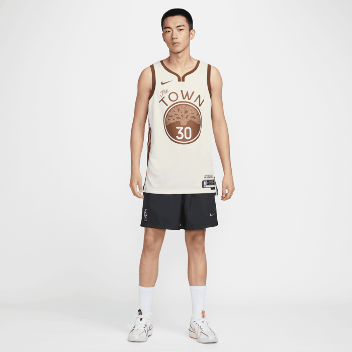 Maillot Nike NBA Stephen Curry Golden State Warriors City Edition 25 Swingman