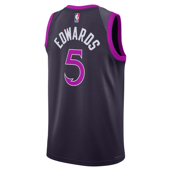 Nike NBA Anthony Edwards Minnesota Timberwolves City Edition 25 Swingman Jersey