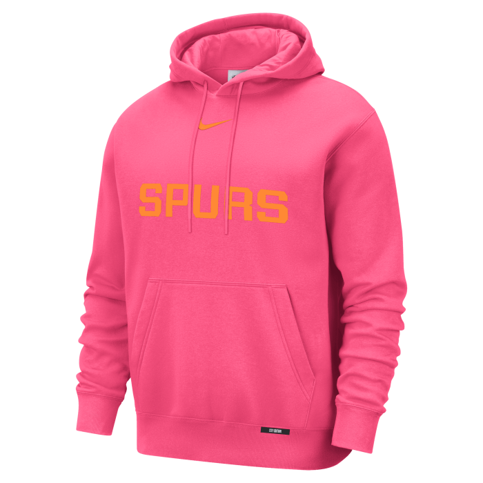 Sweat à capuche NBA San Antonio Spurs Club Logo Nike City Edition