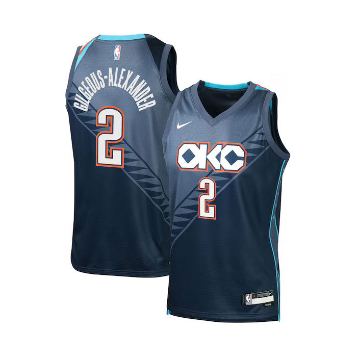 Dětský dres NBA Shai Gilgeous-Alexander OKC City Thunder City Edition