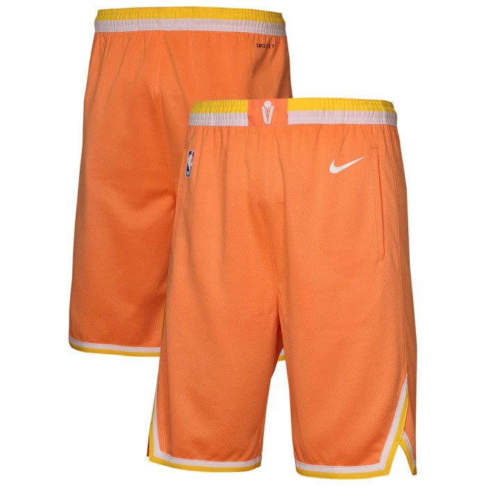 Short Nike NBA Cleveland Cavaliers Enfants Orange Frost City Edition