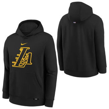 Sweat à Capuche Nike NBA Los Angeles Lakers Enfants Black City Edition