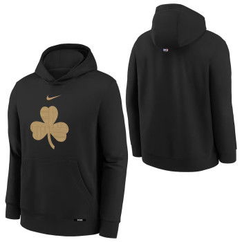 Sweat à Capuche Nike NBA Boston Celtics Enfants Black City Edition