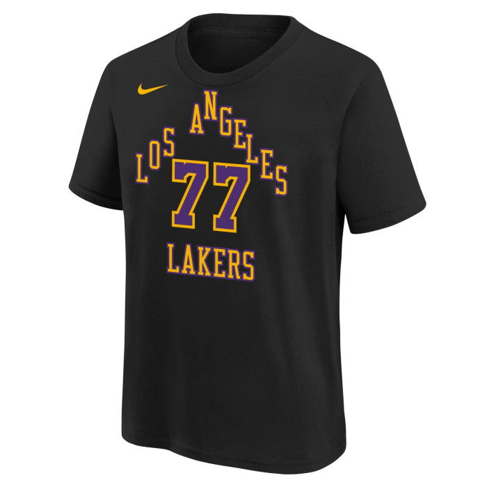 Nike NBA T-Shirt Luka Doncic Los Angeles Lakers Kinder Black City Edition