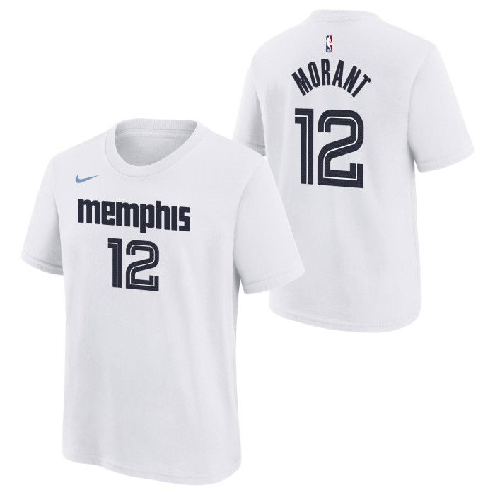 Nike NBA Ja Morant Memphis Grizzlies Dětské tričko White City Edition