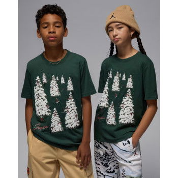 Jordan kid's Winter Land Midnight Green T-shirt