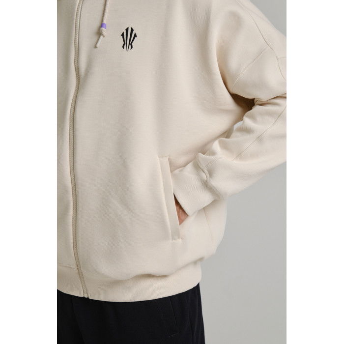 Sweat à capuche Anta Forces Of Nature beige