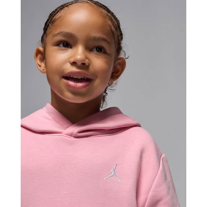 Sweat à capuche Jordan Brooklyn Fleece Hoodie Enfants Pink