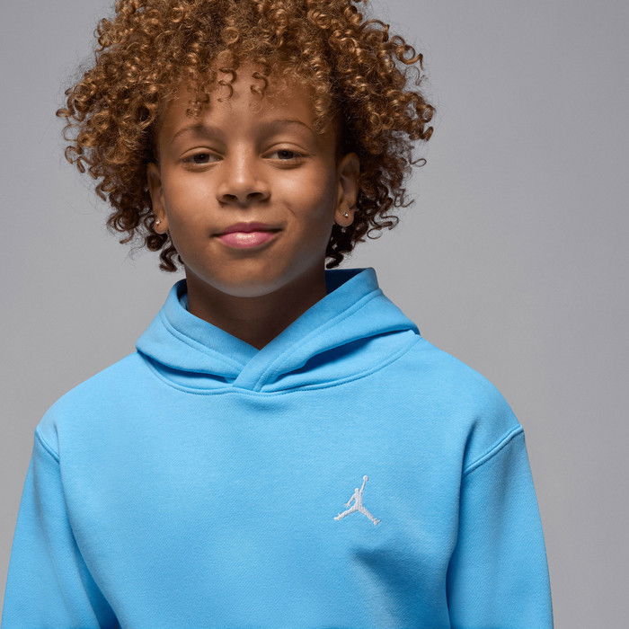 Sweat à capuche Jordan Brooklyn Fleece Hoodie Enfants Blue Chill