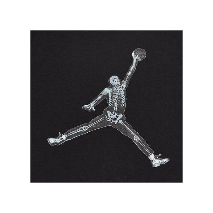 T-shirt Jordan Brand Skeleton Jumpman Enfants Black