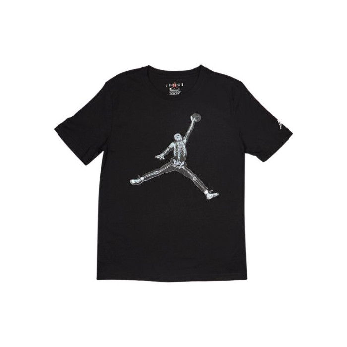 T-shirt Jordan Brand Skeleton Jumpman Enfants Black
