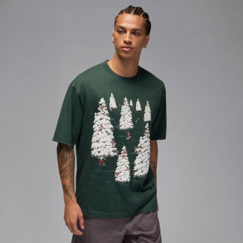 T-shirt Jordan Brk Holiday GFX Crew midnight green